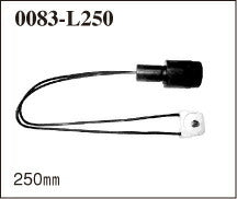 DIXCEL ブレーキパッドセンサー アルピナ C2 E30 C20 86〜87 【0083-L250】 フロント用1個
