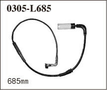 DIXCEL ブレーキパッドセンサー アルピナ B6 E63 E64 VH12 WH12 6H1S 05〜11 【0305-L685】 リア用1個