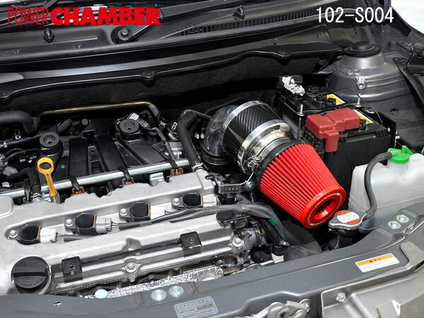 零1000 パワーチャンバー TYPE-2(カーボンタイプ) スズキ スイフトスポーツ CBA-ZC32S 2011/12〜2016/12 102-S004/102-S004B