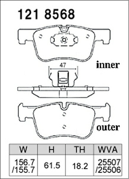 DIXCEL ブレーキパッド Xタイプ BMW F31 3B20/8A20 2012/12〜2019/10 フロント左右セット 1218568