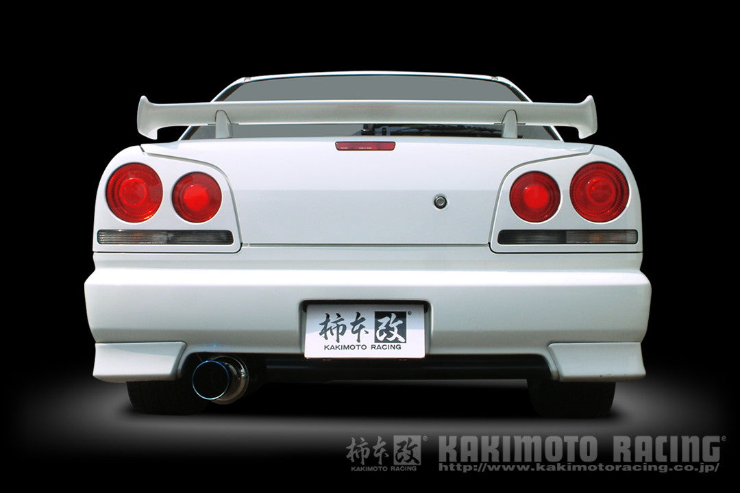 柿本改 Regu.06 & R スカイライン セダン(4ドア) GF-ER34 1998/5〜2001/6 【N21350】 マフラー カキモト カキモト レグ06 & R