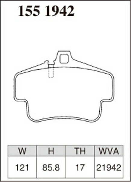 DIXCEL ブレーキパッド REタイプ PORSCHE 911 99603 1998〜2004 リア左右セット 1551942