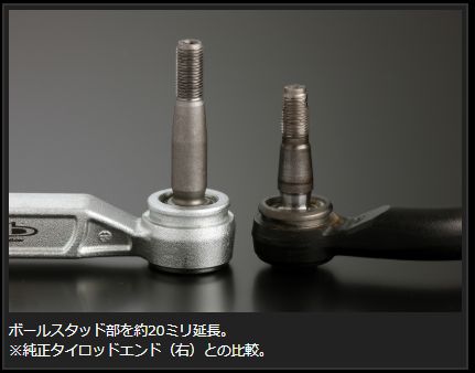 Genb バンプアジャストタイロッドエンド トヨタ ヴォクシー AZR60/ZRR70G/ZRR80G/ZWR80G STE03S