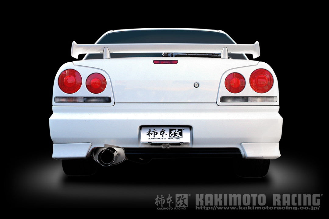 柿本改 Kakimoto.R スカイライン セダン(4ドア) GF-ER34 1998/5〜2001/6 【NS350】 マフラー カキモト カキモト カキモトR