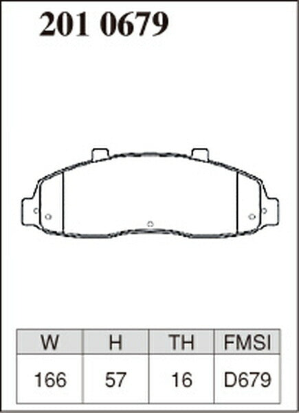 DIXCEL ブレーキパッド Xタイプ FORD F-150 1999〜2004 フロント左右セット 2010679