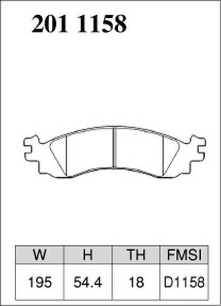 DIXCEL ブレーキパッド Zタイプ FORD エクスプローラー 1FMEU74/1FMWU74 2006〜2010 フロント左右セット 2011158
