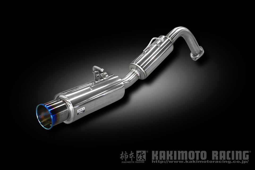 柿本改 GTbox 06&S アクア DAA-NHP10 '12 8_M C前 2011/12〜2012/8 【T443116】 マフラー カキモト カキモト GTボックス 06&S
