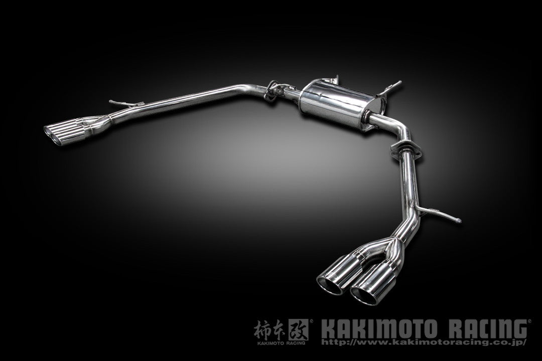 柿本改 KRnoble Ellisse ブラックダイヤ ノア (エアロバンパーグレード) DBA 3BA-ZRR80W 2014/1〜2022/1 【T523132C】 マフラー カキモト KRノーブルエリッセ ブラックダイヤ