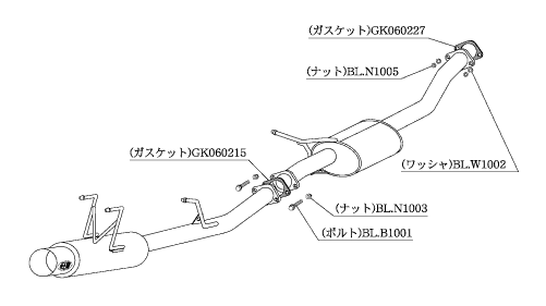 柿本改 HYPER FULLMEGA N1+Rev. ニッサン 180SX E-RPS13 1996/08〜1998/12 N31338