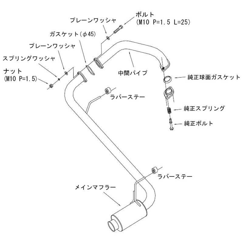 HKS silent Hi-Power キックス H59A 08/09-12/08 【31019-AM012】 マフラー silent Hi-Power エッチケーエス サイレントハイパワー