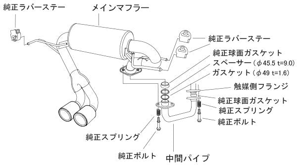 HKS ハイパワー スペックL II ホンダ S660 DBA-JW5/3BA-JW5 2015/04〜 31019-AH105