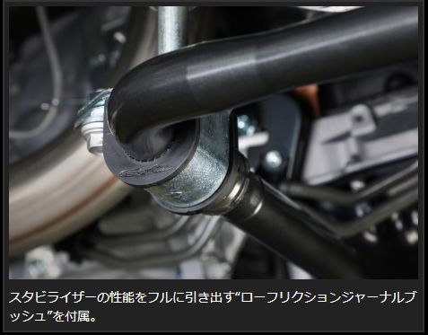 Genb REAL FORCE チューンドスタビライザー トヨタ ハイエース TRH200/KDH200/GDH200系 SSR02H