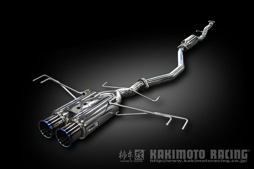 柿本改 Regu.06 & R シビック DBA 6BA-FK7 2017/9〜2021/6 【H223118】 マフラー カキモト カキモト レグ06 & R
