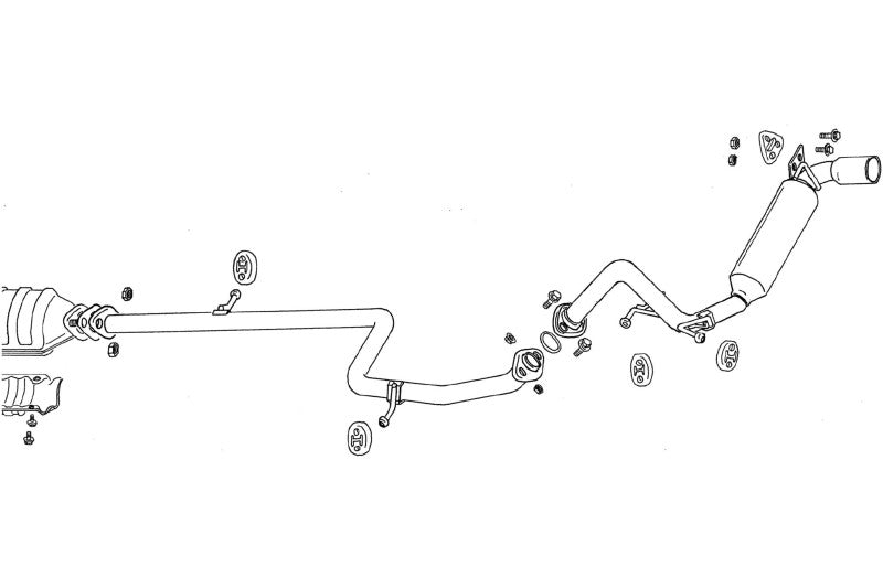FUJITSUBO legalis RM-01A ミラージュ E-CJ4A H7.10〜H11.7(1995.10〜1999.7) 【260-31041】 マフラー フジツボ レガリス RM-01A