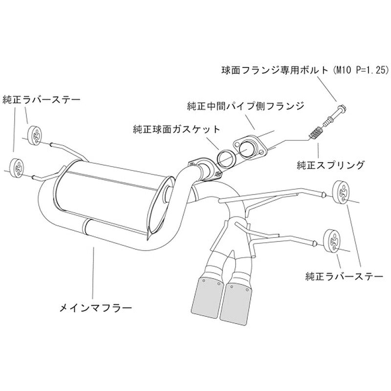 HKS LEGAMAX Premium ロードスター ND5RC 15/05-23/12 【32018-AZ010】 マフラー LEGAMAX Premium エッチケーエス リーガマックスプレミアム