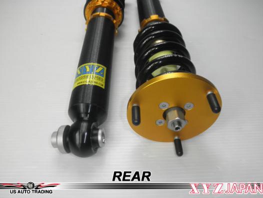 XYZ RSタイプ車高調 BMW 5シリーズ E60 ABA-NB40/ABA-NW40/ABA-NB48/ABA-NW48/ABA-NB44/GH-NB40/GH-NW40/GH-NB48/GH-NW48/GH-NB44 2003〜2010 RS-BM4