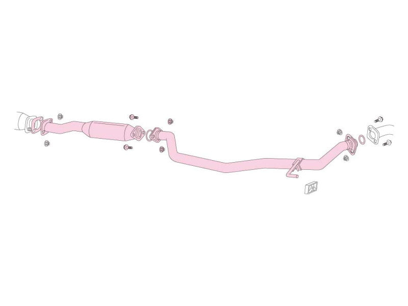 FUJITSUBO Center Pipe for Wagolis ムラーノ CBA-TZ50 H16.9〜H20.9(2004.9〜2008.9) 【860-18211】 フジツボ センターパイプ for ワゴリス