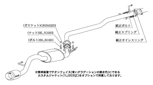柿本改 hyper GTbox Rev. ライフ E-JA4 1997/4〜1998/9 【H41334】 マフラー カキモト カキモト ハイパーGTボックス レブ