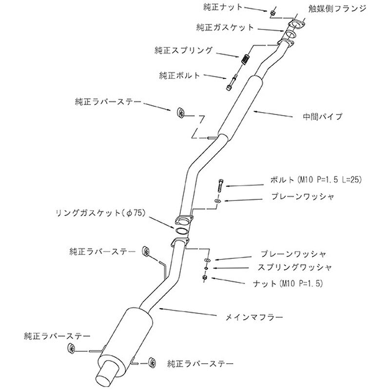 HKS silent Hi-Power インプレッサ GC8 92/11-00/07 【31019-AF022】 マフラー silent Hi-Power エッチケーエス サイレントハイパワー