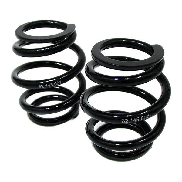 フォルクスワーゲン ポロ　LARGUS 樽型スプリング+リアアジャスター　車高調 Largus ラルグス RS樽型スプリング 2本セット 62φ 4k 自由長