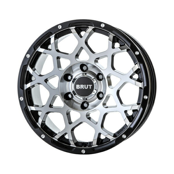 BRUT BR-55 【17×7.5J 6-139 INSET20 MMB】 トヨタ ランドクルーザープラド 150系 2017/09〜