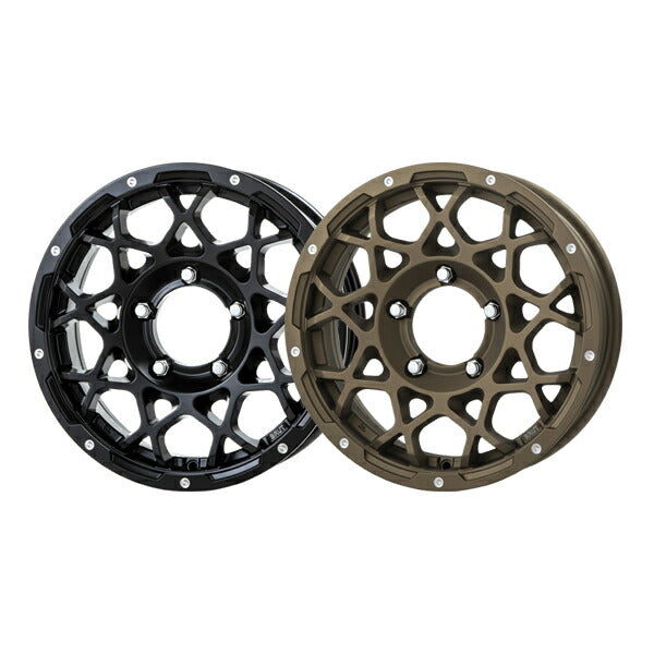 BRUT BR-55 【16×5.5J 5-139 INSET20】 スズキ ジムニー JB23W 2003/11〜2018/07