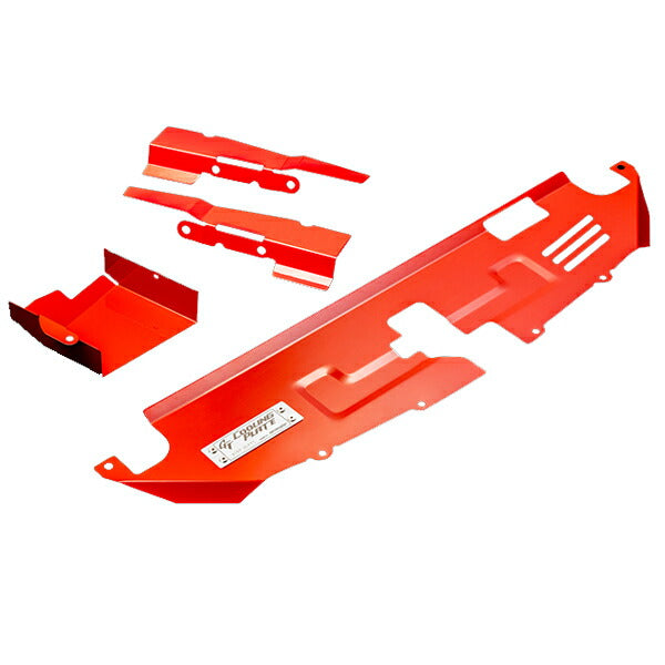 tanabe GT Cooling Plate レッド GRヤリス 前期モデル用 GRヤリス GXPA16 タナベ GTクーリングプレート フロント CLPT-SET1
