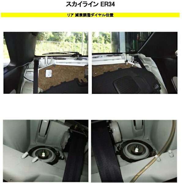 RS-R Best☆i Flexible Adjuster ニッサン スカイライン ER34 1998/05〜2001/05 FA124B