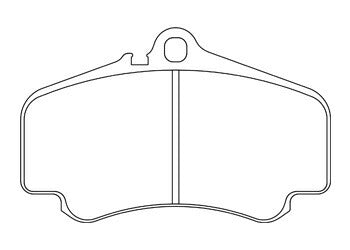 ENDLESS ブレーキパッド MX72 PORSCHE 911 996 2001/12〜 フロント左右セット EIP071