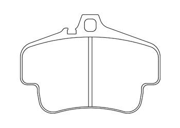 ENDLESS ブレーキパッド MX72 PORSCHE 911 996 2001/06〜 リア左右セット EIP072