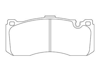 ENDLESS ブレーキパッド MX72PLUS BMW E92 クーペ 【EIP144MXPL】 フロント左右セット