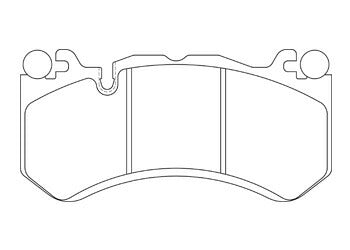 ENDLESS ブレーキパッド MX72 AUDI RS6 4FBUHS 2008/06〜 フロント左右セット EIP162