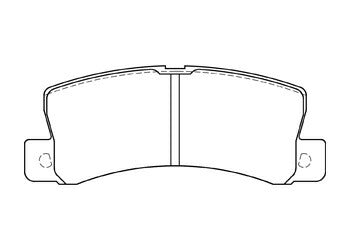 ENDLESS ブレーキパッド SSMPLUS トヨタ カルディナ ST210/ST215 1997/08〜2002/09 リア左右セット EP168