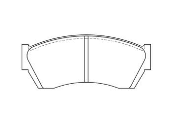 ENDLESS ブレーキパッド SSS スズキ カプチーノ EA11R/EA21R 1991/11〜1998/10 フロント左右セット EP179