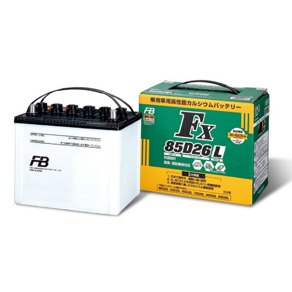 ウィッシュ ZNE10G カーバッテリー 古河電池 FXシリーズ FX55B24R 古河