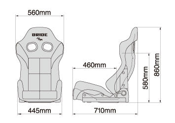BRIDE GIAS III 土屋圭市スペシャルエディションモデル 汎用品 G61DSF