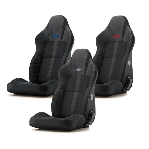 セミバケ ブリッド エディルブ132V シートヒーター付き ブルー レッド 