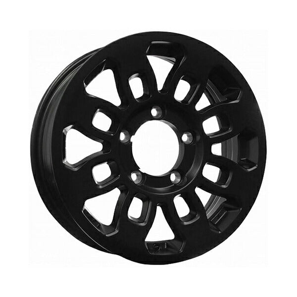 COLIN PROJECT M-BRO/MUD THUNDER 【16×5.5J 5-139 INSET20 マットブラック】 スズキ ジムニー JB23W/JB64W