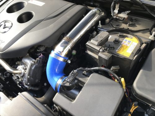 EXART エアインテークスタビライザー デミオ LDA-DJ5FS 【EA04-MZ105-N】 インテークパイプ