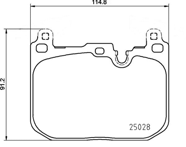 brembo BLACK PAD MINI F54(クラブマン) JZJCWM 2019/10〜 フロント左右セット P06 110