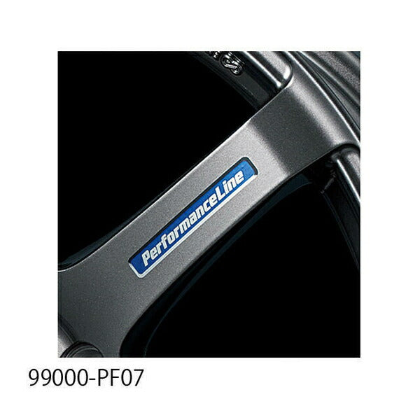 ENKEI PerformanceLine/PF07 【16×7J 4-100 INSET35】 トヨタ カローラフィールダーハイブリッド DAA-NKE165G 2013/08 ADD