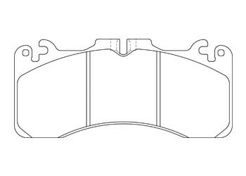 ENDLESS ブレーキパッド MX72 レクサス LS600h UVF45 2012/10〜 フロント左右セット RCP136