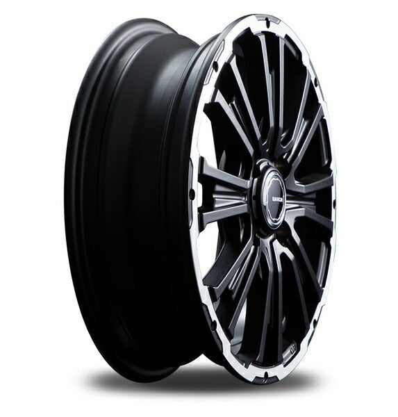 MID(マルカサービス) Garcia/SS REVOLVER KC 【14×4.5J 4-100 INSET45】 ミツビシ トッポ H82A 2008/09〜2013/07
