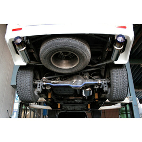 GANADOR Vertex 4WD/SUV ランドクルーザー100ガソリン GH-UZJ100W(GF-UZJ100W装着可) 1998.01〜2007.09 【GVE-001BL】 マフラー ガナドール バーテックス 4WD/SUV