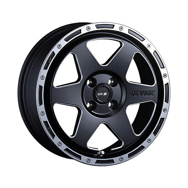 スーパーキャリイ DA16T アルミホイール SSR ディバイドTR-6【14×4.5J