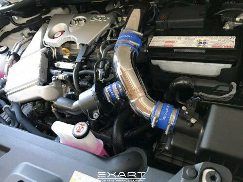 EXART エアインテークスタビライザー マークX GRX120 GRX125 【EA04-TY100-C】 インテークパイプ