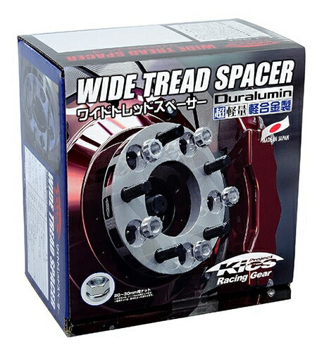 KYO-EI WIDE TREAD SPACER 汎用品 【ネジサイズ:M12×P1.25 5穴 PCD:114.3 厚み:30mm 外径:145mm】 5130W3