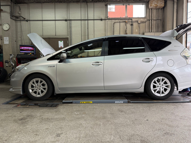 プリウスα　TEIN EnduraPro PLUSキット