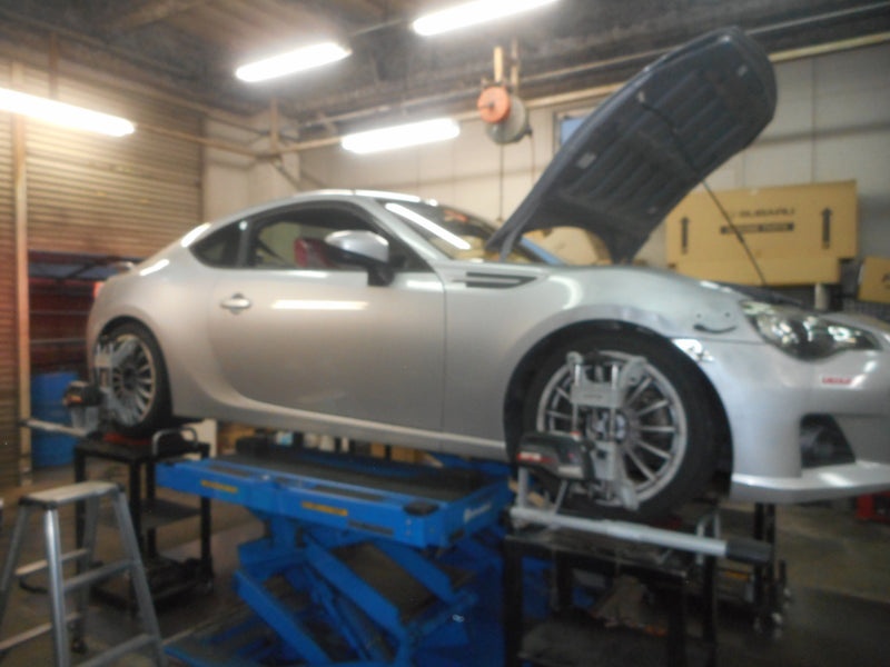 BRZ　ZC6　アライメント調整