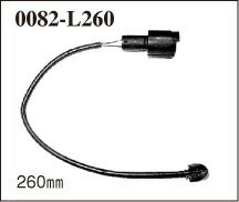 DIXCEL ブレーキパッドセンサー アルピナ B10 E34 BB3 88〜92 【0082-L260】 リア用1個